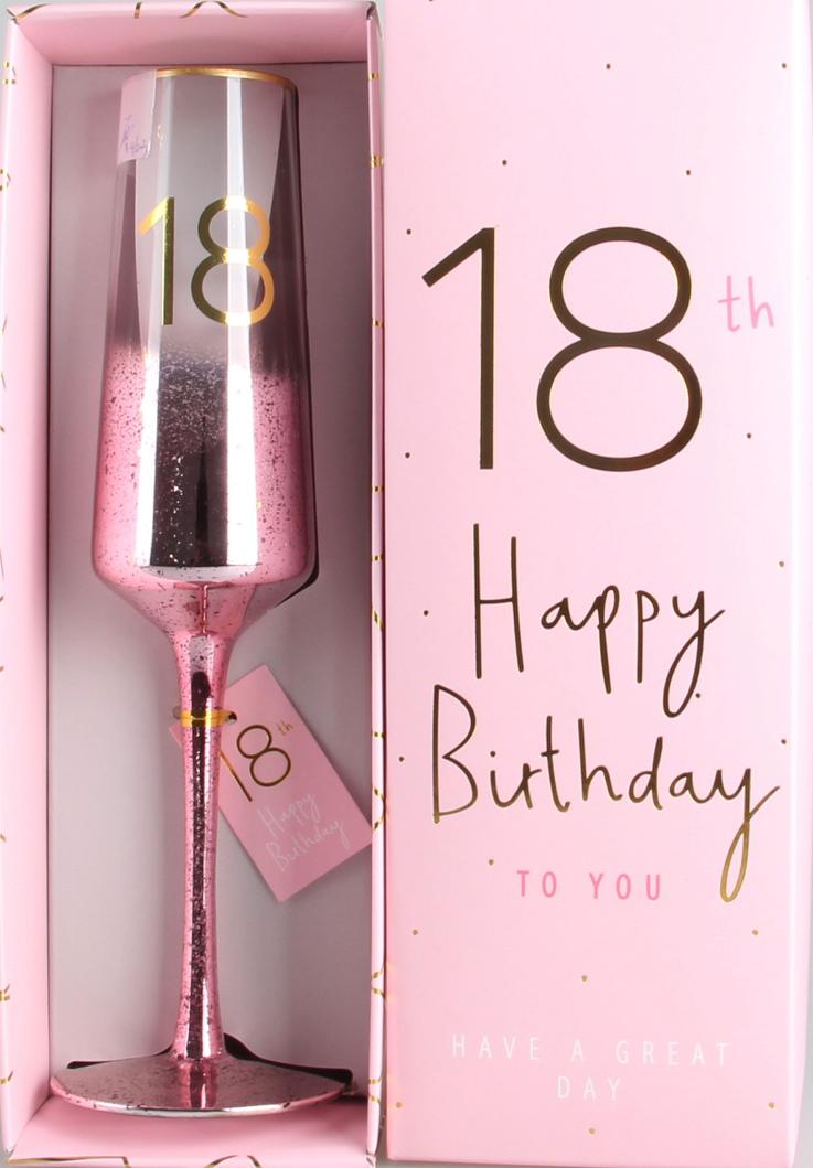 WINE 18TH PINK FLUTE